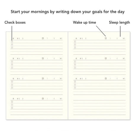 Good Morning Diary / Midori DESIGNPHIL - bungu