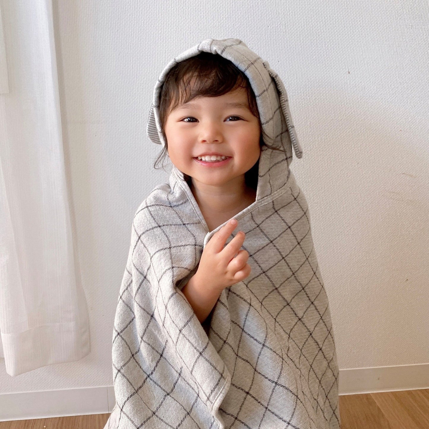 Graph Hood Towel - bungu