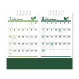 Green Days Separate Desk Calendar 2027 / Shin Nihon Calendar - bungu