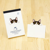 Pop-Up Die-Cut Stand Memo Pad / Marumo Printing