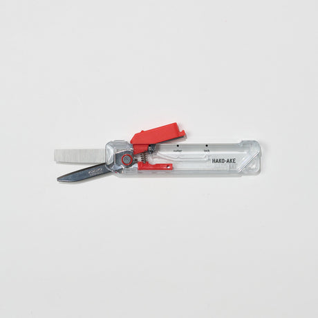 Hakoake 2-Way Portable Scissors Transparent Mechanism / KOKUYO - bungu