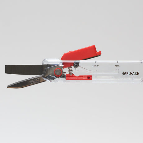 Hakoake 2-Way Portable Scissors Transparent Mechanism / KOKUYO - bungu