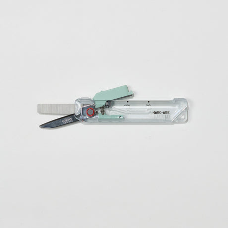 Hakoake 2-Way Portable Scissors Transparent Mechanism / KOKUYO - bungu