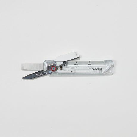 Hakoake 2-Way Portable Scissors Transparent Mechanism / KOKUYO - bungu