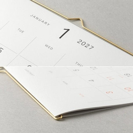 Hanger Calendar 2027 / MIDORI - bungu
