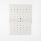 Hanger Calendar 2027 / MIDORI - bungu