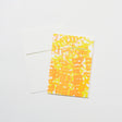 Happy Birthday Letter Stamp Card / Letterpress Letters - bungu