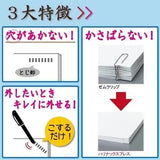 Harinacs Press Staple - less Stapler / Kokuyo - bungu