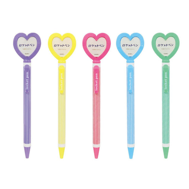 Heart Locket Ballpoint Pen / Epoch Chemical - bungu