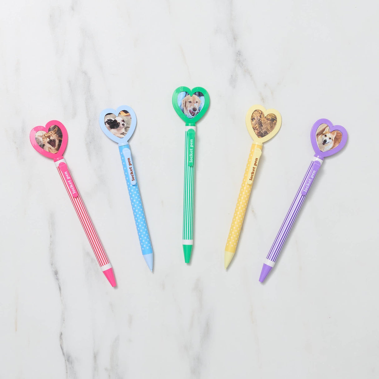 Heart Locket Ballpoint Pen / Epoch Chemical - bungu