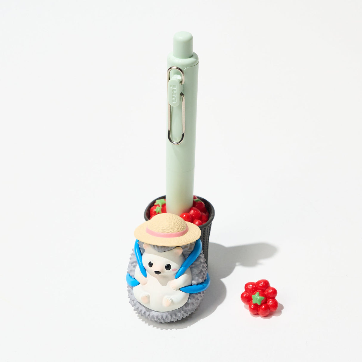 Hedgehog Pen Stand Gacha Capsule - bungu