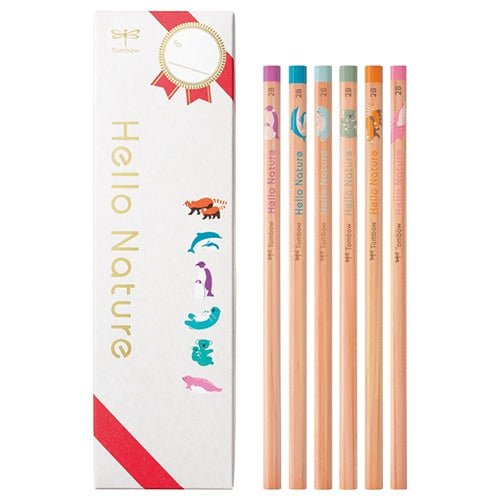 Hello Nature Writing Wooden Pencil / Tombow - bungu