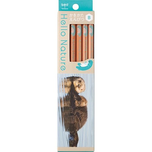 Hello Nature Writing Wooden Pencil / Tombow - bungu