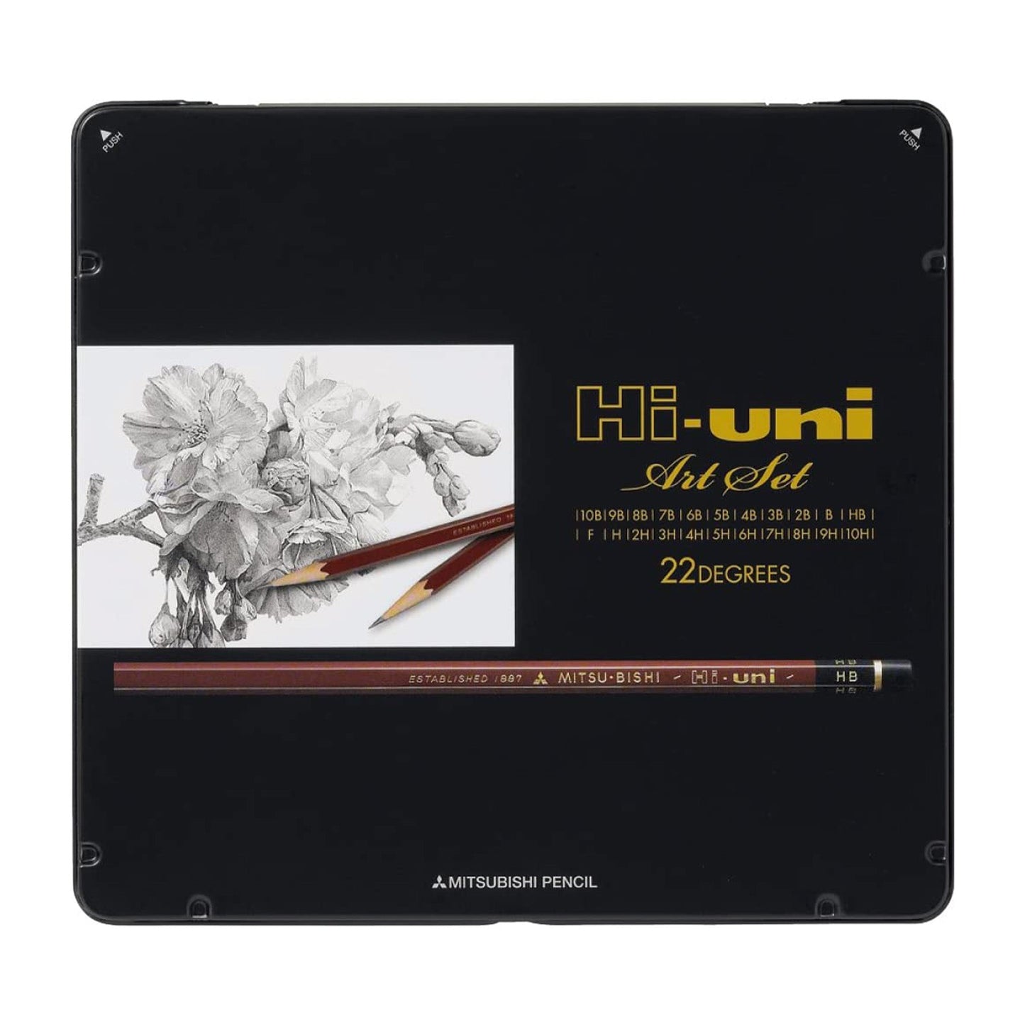 Hi - uni Art Set 22 Pencil Set / Mitsubishi Pencil - bungu