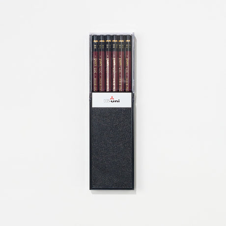 Hi-uni Wooden Pencils 1 Dozen Pack / uni Mitsubishi Pencil - bungu