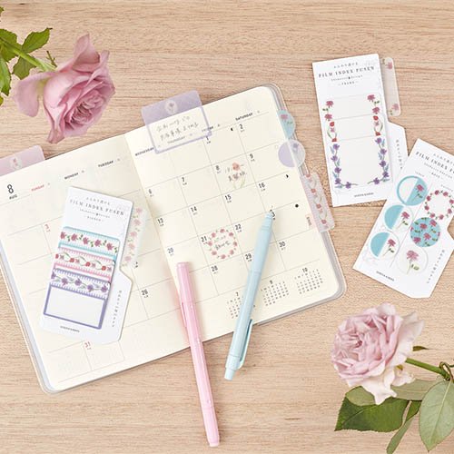 Hibiya Kadan Round Film Index Sticky Note / DAIGO - bungu