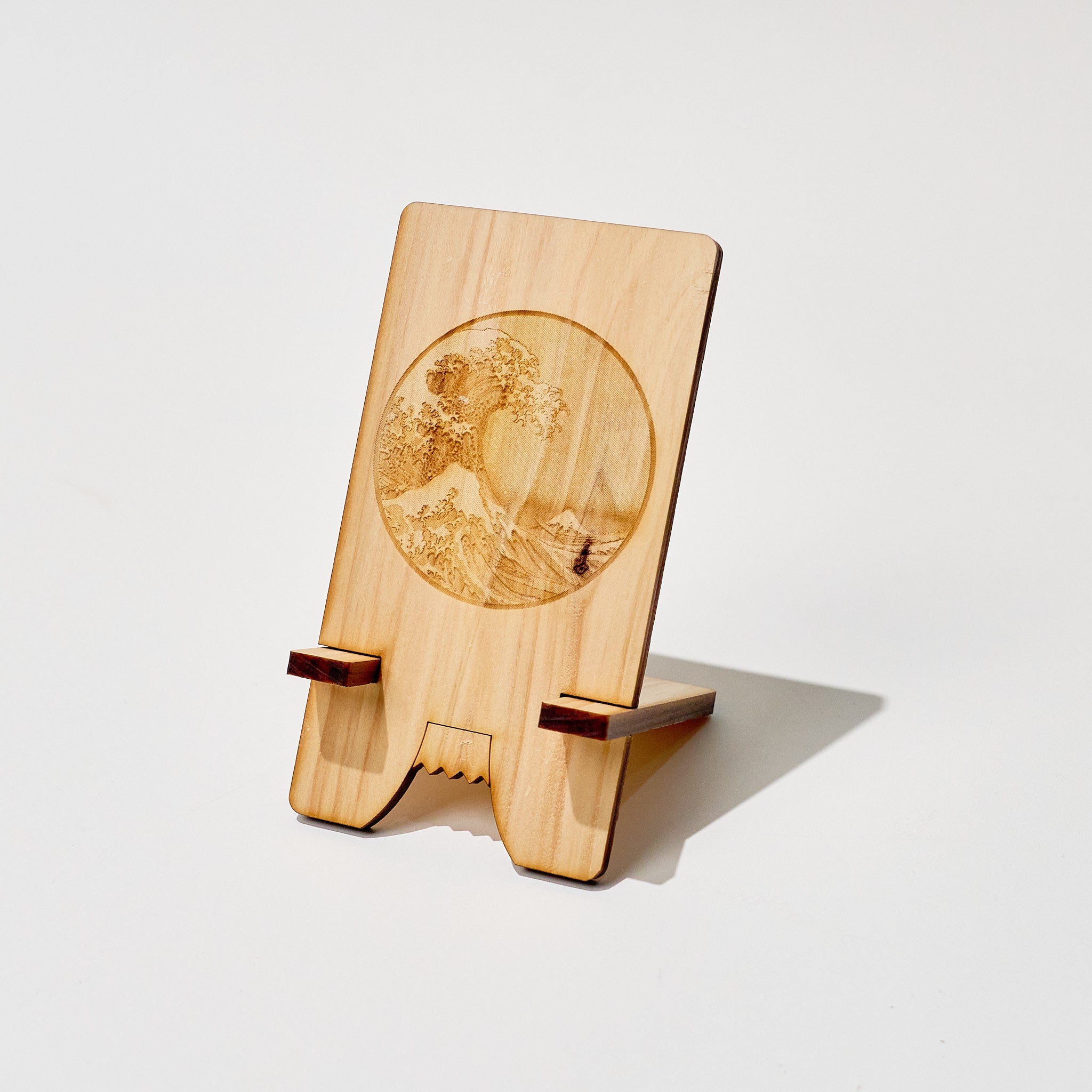 Hinoki Wood Phone Stands / Cypress Japan – bungu