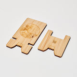 Hinoki Wood Phone Stands / Cypress Japan - bungu