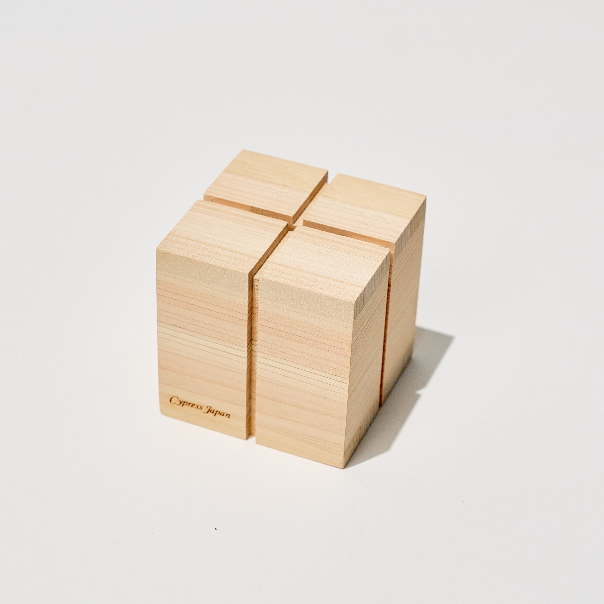 Hinoki Wood Secret Savings Box / Cypress Japan – bungu