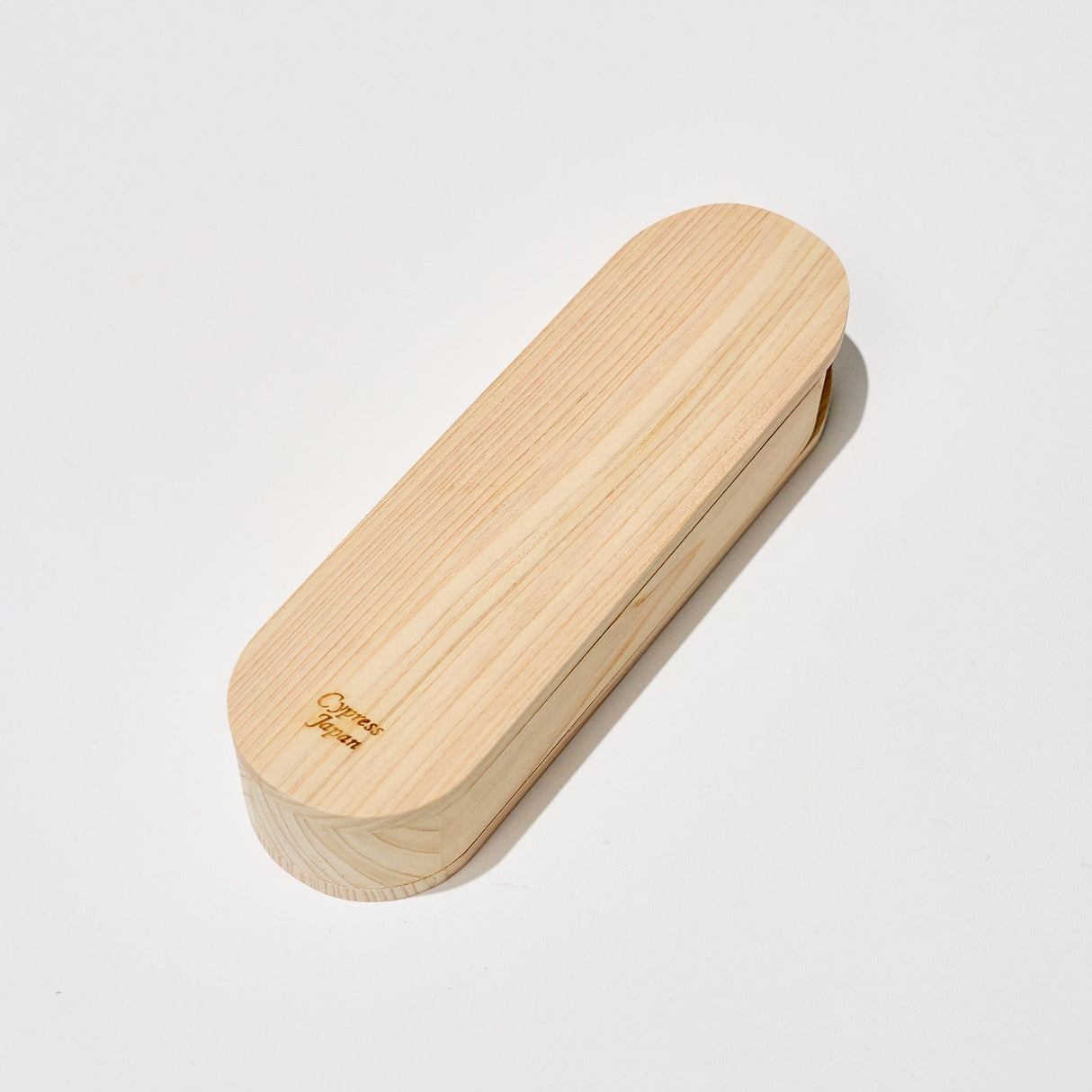 Hinoki Wood Slide Pen Case / Cypress Japan - bungu