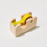 Hinoki Wood Tape Cutter / Cypress Japan - bungu