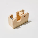 Hinoki Wood Tape Cutter / Cypress Japan - bungu