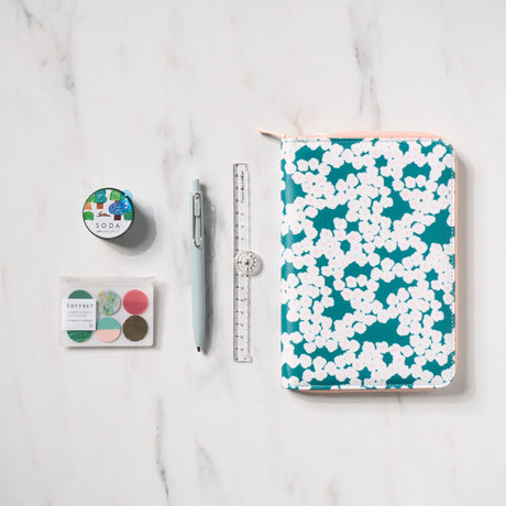 HITOTOKI Planner Set - Flower Garden (L) - bungu