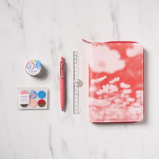 HITOTOKI Planner Set - Red Poppy (L) - bungu