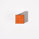 Horse Zodiac Wood Stamp / Morita Inbou - bungu