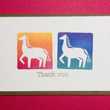 Horse Zodiac Wood Stamp / Morita Inbou - bungu