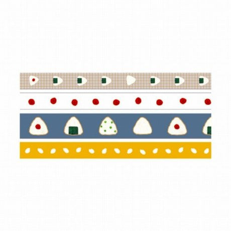 Hosomasu Narrow Masking Tape Set 5m Roll / RYU - RYU - bungu