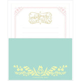 Howl's Moving Castle Foil - Stamped Letter Set / Movic - bungu