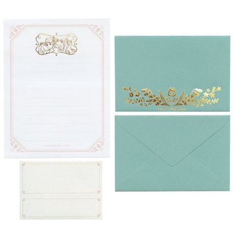 Howl's Moving Castle Foil - Stamped Letter Set / Movic - bungu