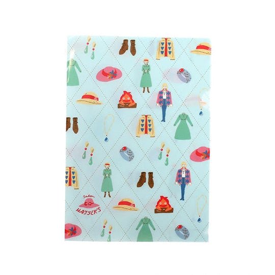 Howl's Moving Castle Salon HATTER'S B6 Mini Clear File / Movic - bungu