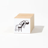 "I Can't Anymore" Humorous Wood Stamp / Morita Inbou - bungu