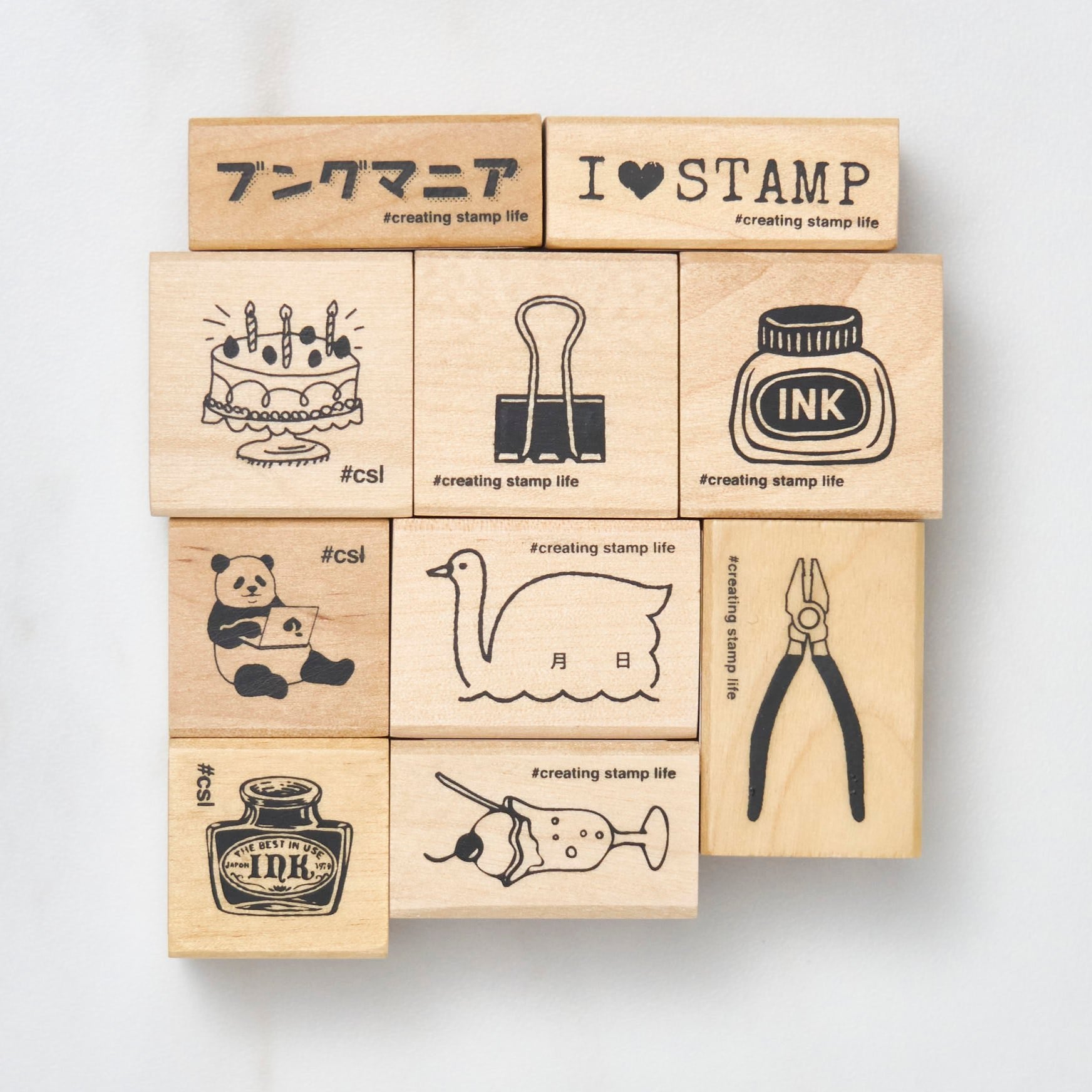 I Love Stamp Series 6 / KODOMO NO KAO - bungu