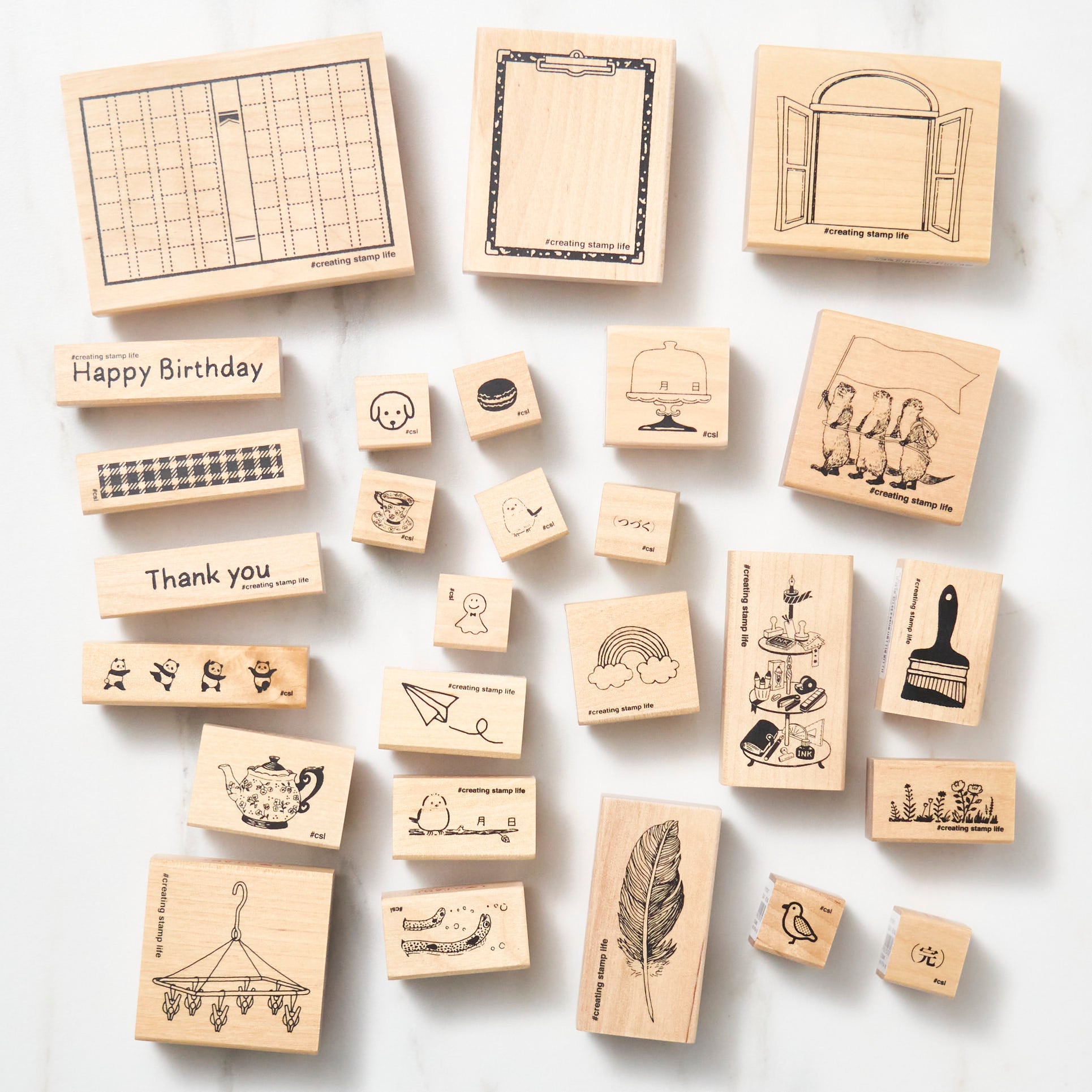 I Love Stamp Series 8 / KODOMO NO KAO – bungu