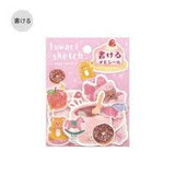 Fuwari Sketch Memo Sticker / BGM