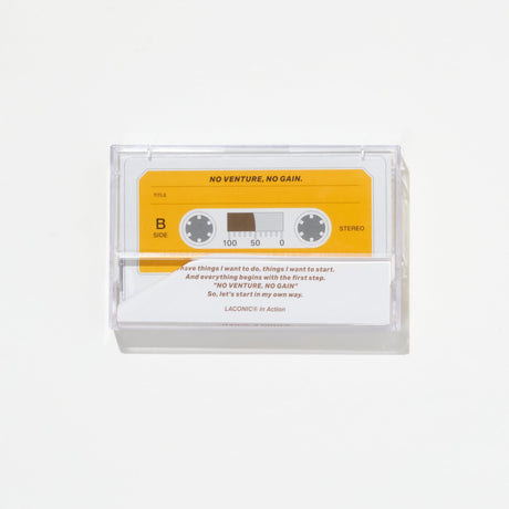 in Action Cassette Tape Style Notebook / LACONIC - bungu