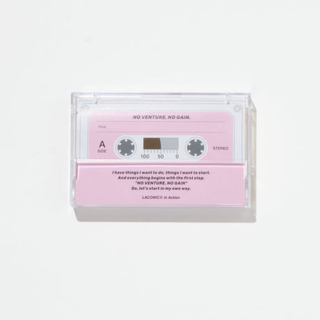 in Action Cassette Tape Style Notebook / LACONIC - bungu