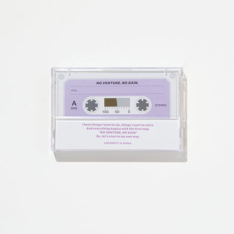in Action Cassette Tape Style Notebook / LACONIC - bungu
