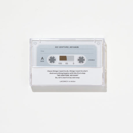 in Action Cassette Tape Style Notebook / LACONIC - bungu