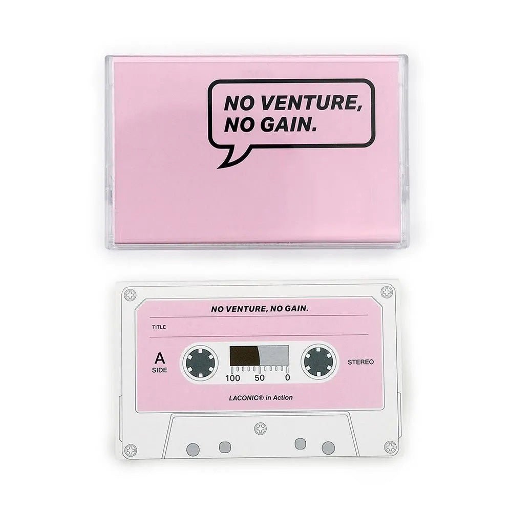 in Action Cassette Tape Style Notebook / LACONIC – bungu