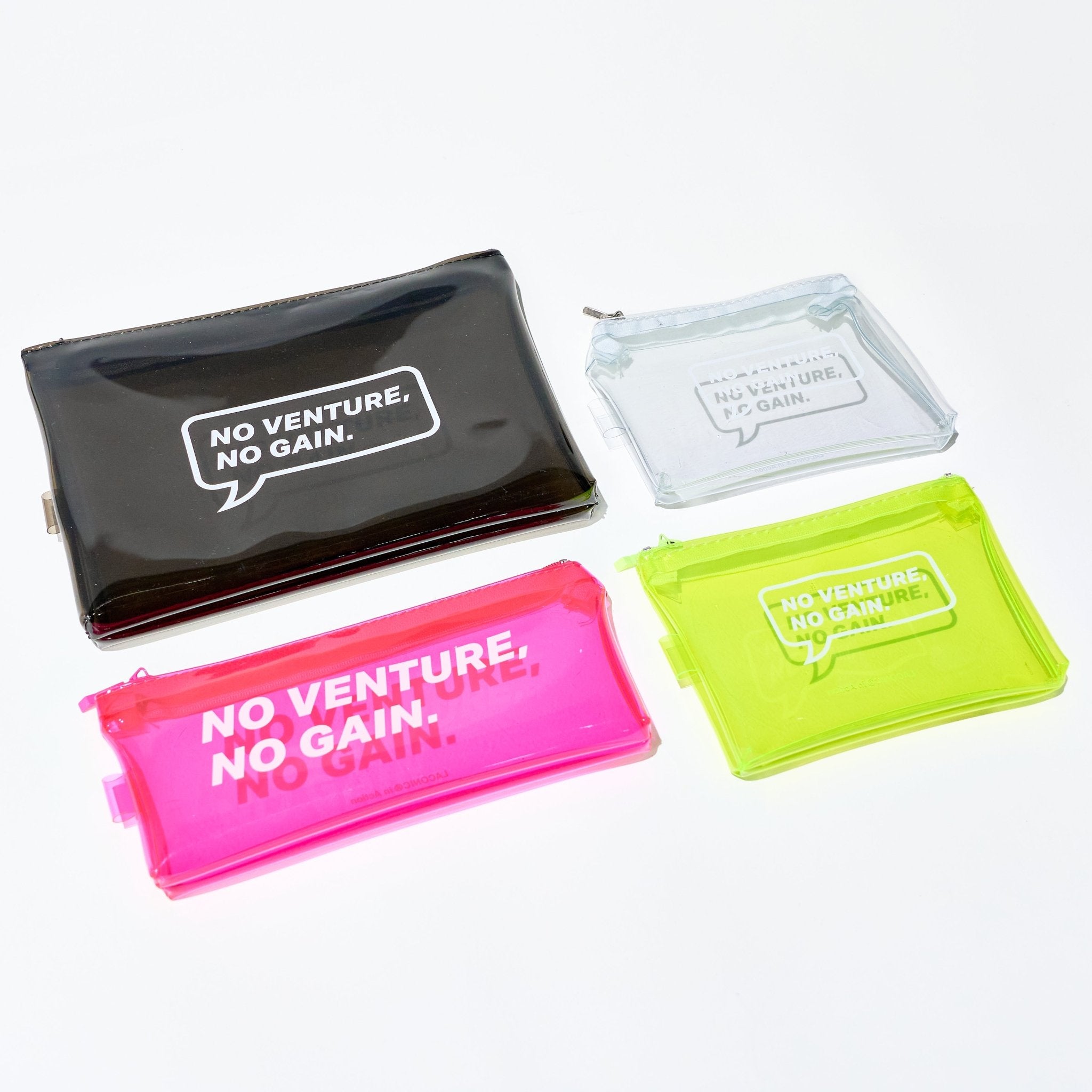 in Action Pen Pouch - Clear PVC Magnet Pouch | LACONIC – bungu