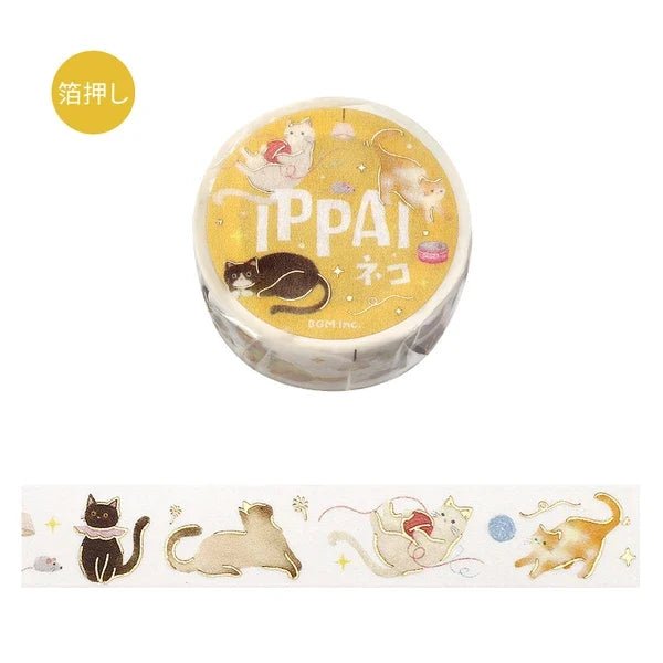 IPPAI Foil Stamped Masking Tape / BGM - bungu