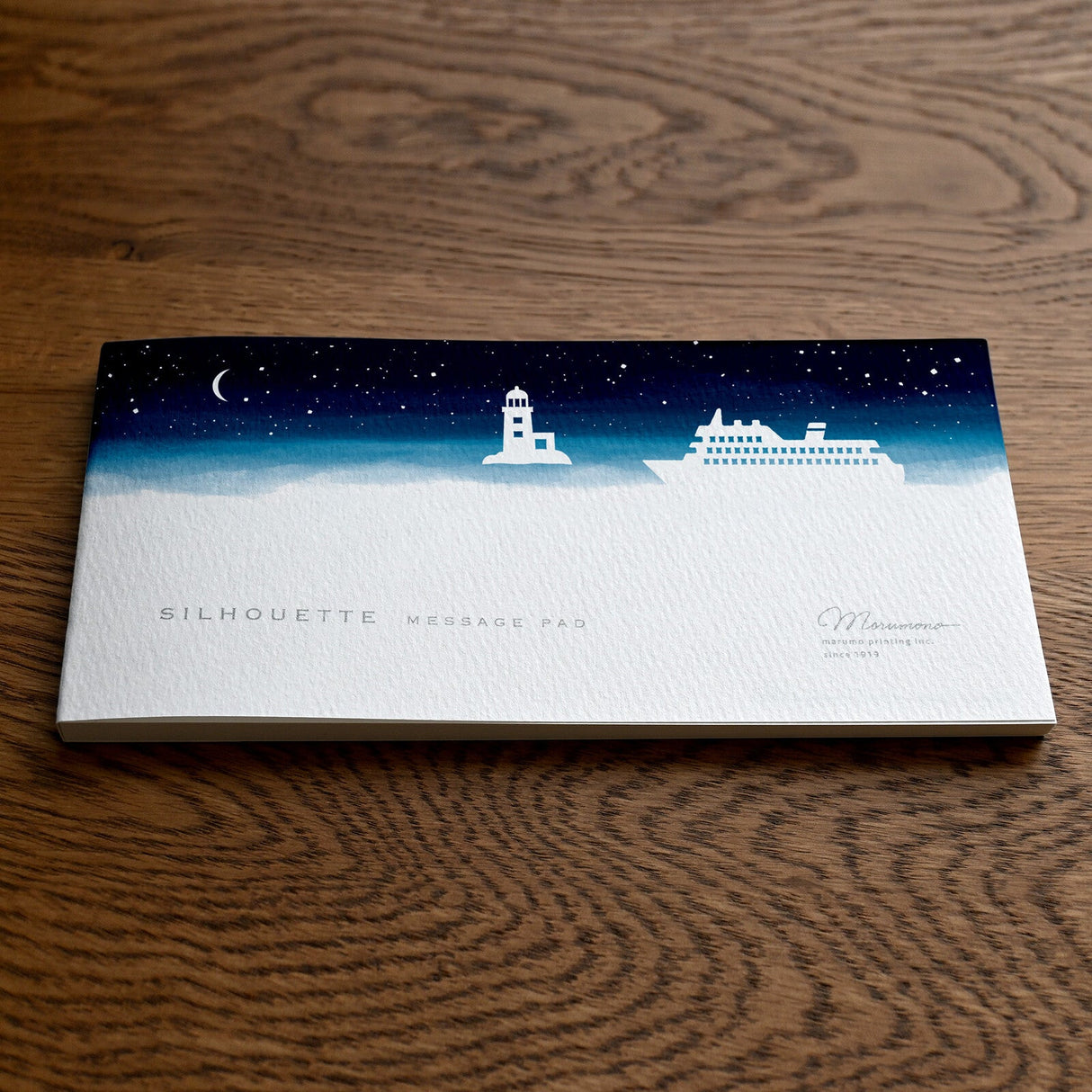 Ippisho Silhouette Message Pad / Marumo Printing - bungu