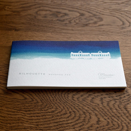 Ippisho Silhouette Message Pad / Marumo Printing - bungu