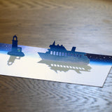 Ippisho Silhouette Message Pad / Marumo Printing - bungu