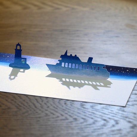 Ippisho Silhouette Message Pad / Marumo Printing - bungu