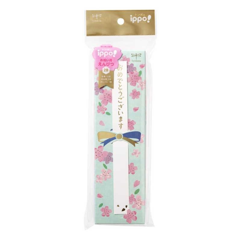 ippo! Celebration Wooden Pencil Set 2B / Tombow - bungu